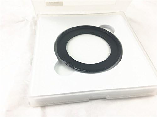 אביזרי מצלמה אוניברסליים 49-62 ממ /49 ממ עד 62 ממ מדרגה מתאם מסנן טבעת עבור UV, ND, CPL, מתאם טבעת שלב על