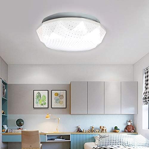 ZSEDP חדש LED תקרה מתקן מנורת אור בצורת יהלום לסלון מסדרון מטבח חדר שינה חדר שינה עורי תקרת תקרת תאורה