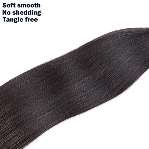 ברזילאי ישר לארוג חבילות שיער טבעי 12 א רמי לא מעובד שיער טבעי חבילות הרחבות טבעי צבע 14 14 14 אינץ