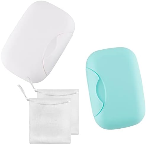 ממלכת שלג 2 חבילה לבן & מגבר; כחול נסיעות סבון תיבת בעל מקרה מיכל דליפת הוכחה מקלחת אמבטיה בית