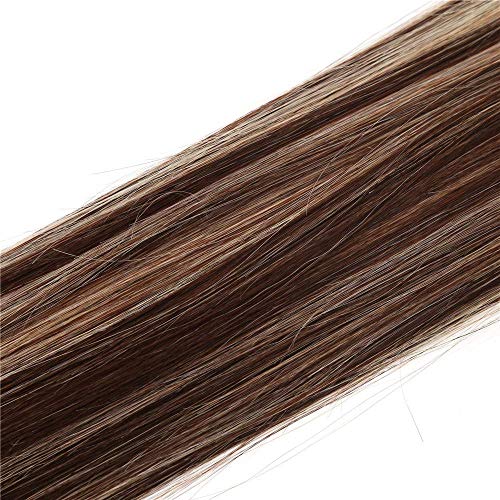 רמי לולאה מיקרו חרוז שיער הרחבות שיער טבעי משיי ישר מיקרו טבעת שיער טבעי הרחבות 1 גרם / גדיל ,50 גרם