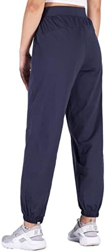 מכנסי טרנינג קלים לנשים עם כיסים נוח טרקלין רץ מכנסיים תחתונים