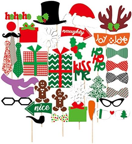 Besportble 39 יחסי מפלגת חג המולד מאבזים אבזרים יצירתיים ערכת סימנים של חג המולד שמח לקישוט מפלגה קישוטים