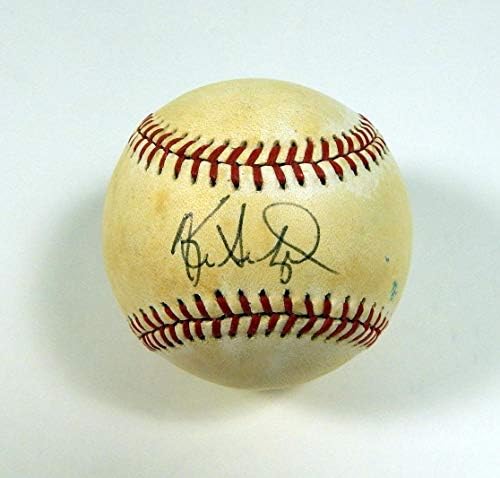 קווין סייצר החתום על רולינגס הרשמי של ליגה אמריקאית בייסבול אוטומטי DP03909 - כדורי בייסבול חתימה