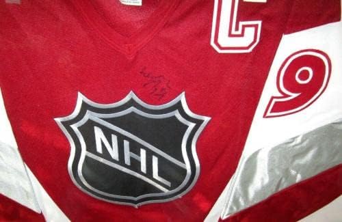 וויין גרצקי חתימה חתימה משנת 1999 משחק אולסטאר CCM ג'רזי ממוסגר JSA - חתימה גופיות NHL