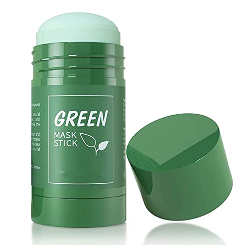 ירוק תה מסכת מקל, חטט מסיר מסכה עם ירוק תה תמצית, ירוק תה עמוק לטהר מסכת עבור כל סוגי העור גברים נשים