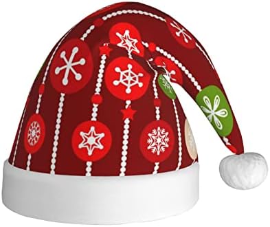 מיסטו חג המולד הולי ברי דפוס חג המולד כובע סנטה כובע חג המולד חג כובע כובע למבוגרים יוניסקס חג המולד