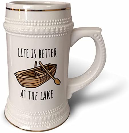 שושנת 3DROSE - Lake Life - החיים טובים יותר באגם - 22oz שטיין ספל
