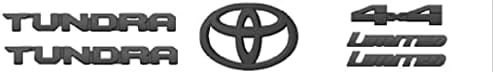 טויוטה טונדרה מקורית מוגבלת סט כיסוי סמל שחור שחור PT948-34223-02