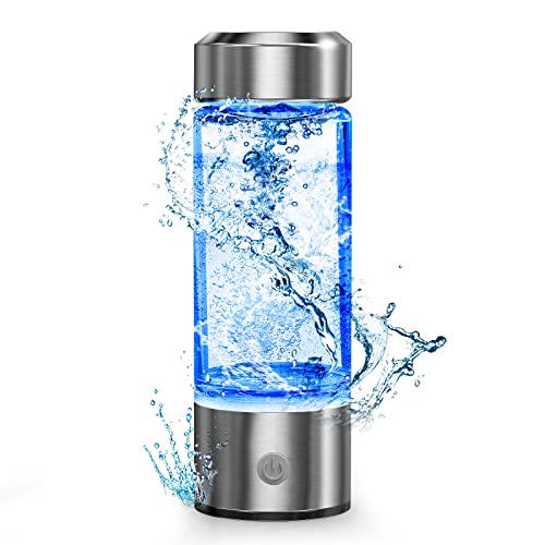 מימן מים בקבוק, נייד מימן מים יינון מכונה, מימן מים גנרטור, נטענת מימן עשיר מים זכוכית בריאות