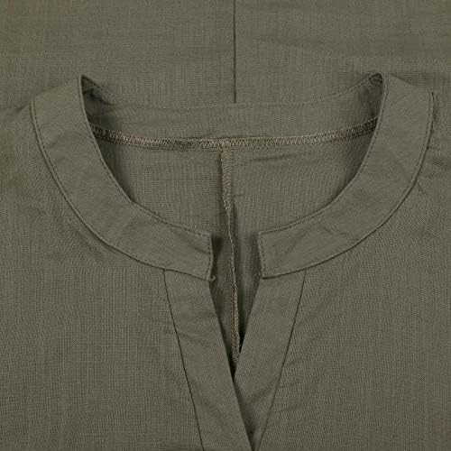 דפוס מודפס חולצות נשים מקרית חולצה חולצות רופף קלאסי חולצות ארוך שרוול צווארון למעלה טיז רטרו חולצות
