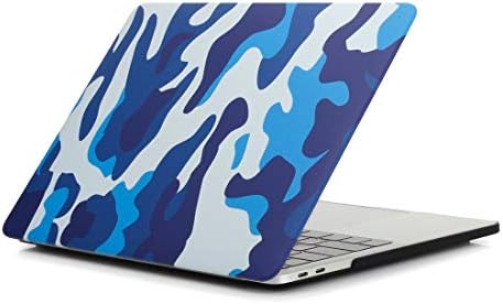 תיק מארז נייד גואושו תיק תבנית הסוואה כחולה מחשב נייד מדבקות מים מחשב מחשב מגן עבור MacBook Pro 13.3