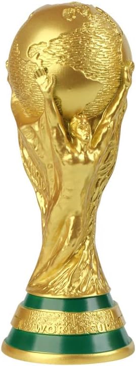 העתק גביע גביע העולם של HKITMART העתק 14.1 אינץ '2022 העתק גביע העולם שרף כדורגל אספנות ספורט