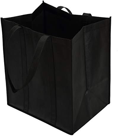 Lawei 12 חבילות שקיות מכולת לשימוש חוזר - תיקים מכולת כבדים שקיות קניות שקיות לקניות מצרכים בגדים פירות