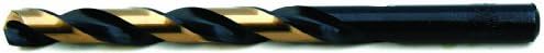 כלי חיתוך אלוף כבד חתיכות Blackgold Jobber מקדח, נקודת פיצול של 135 מעלות: xgo -1/8 -מיוצר בארהב