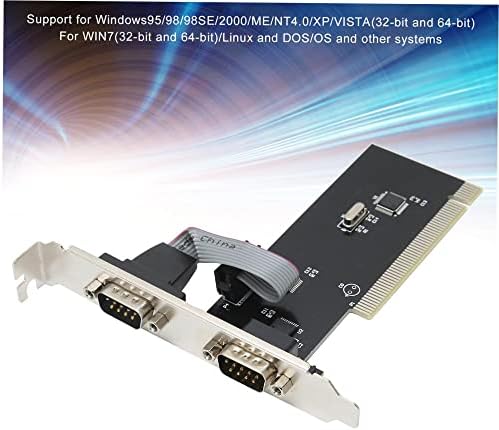 הגביר את קישוריות המחשב שלך עם PCI לכרטיס סידורי - כרטיס יציאה סדרתי תעשייתי עם מתאם ממיר DB9 של