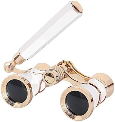 3 * 25 משקפיים משקפת טלסקופ עם ידיות אלגנטי טלסקופ נשים ילדה מתנת זהב אופרה משקפיים משקפת בציר אופרה