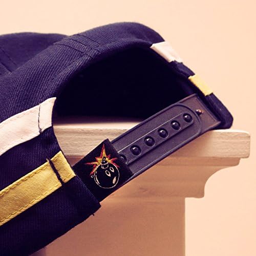 רצועת החלפת כובעי סנאפבק - הצמד אטב פלסטיק כחול כהה - 1 מדורג & מגבר; במלאי!