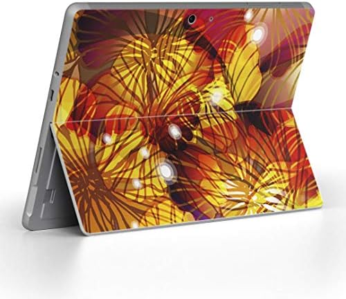 כיסוי מדבקות Igsticker עבור Microsoft Surface Go/Go 2 אולטרה דק מגן מדבקת גוף עורות 001946 קמח פרחים