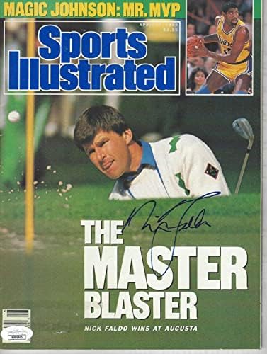 ניק פאלדו חתם 4/17/89 מגזין ספורטס אילוסטרייטד ג ' יי. אס. איי מוסמך-מגזיני גולף חתומים
