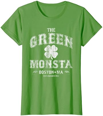 את ירוק מנסטה בוסטון חולצה חולצה