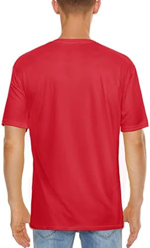 חולצות שרוול קצרות של FaskUnoie של גברים UPF 50+ הגנה מפני השמש הפריחה מהיר מים יבש שחייה חולצות