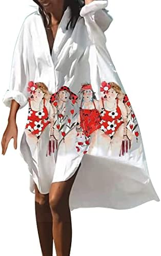 חוף שמלות לנשים 2023 חוף לחפות בגד ים קימונו עם בוהמי פרחוני הדפסה, רופף מזדמן נופש ללבוש