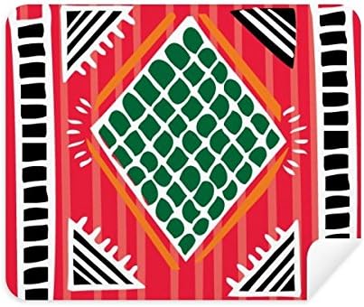 אדום ירוק קו מקסיקו טוטמים תרבות עתיקה ניקוי בד מסך מנקה 2 יחידות זמש בד