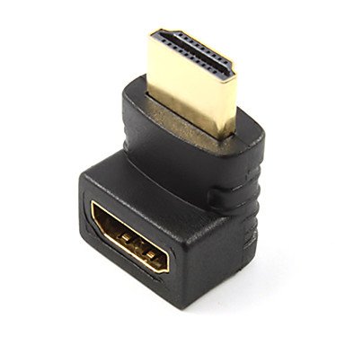 HDMI v1.4 M/F מחבר/מפרק הרחבה 270 מעלות