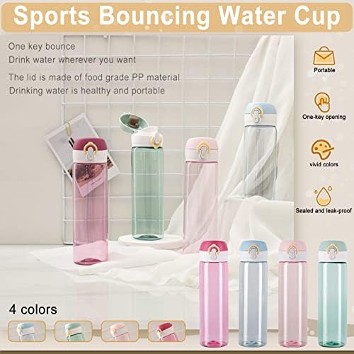 Blmiede Healthys Fresh Space Cup Sports Outdoor Sports מקפץ כוס מים מתנה כלי זכוכית חוף