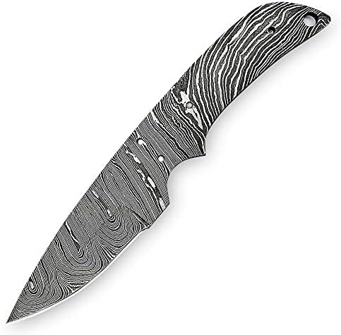 דמשק להב ריק תפור לפי מידה עבור סכין ביצוע 73