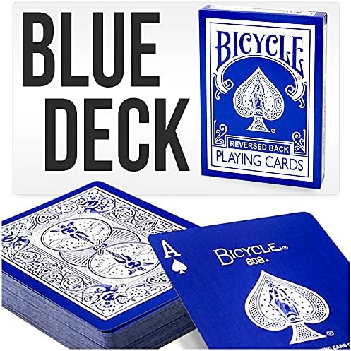 כחול קלפים סיפון אופניים על ידי יצרני קסמים
