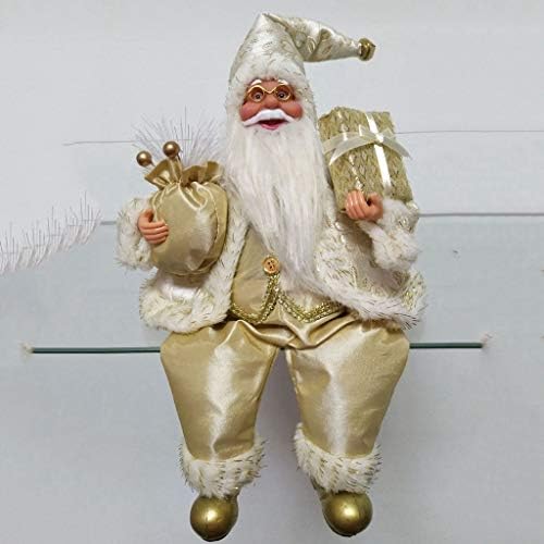 שיפט חג המולד קישוט יצירתי בד סנטה קלאוס בובת מיני בובת צעצוע קישוט