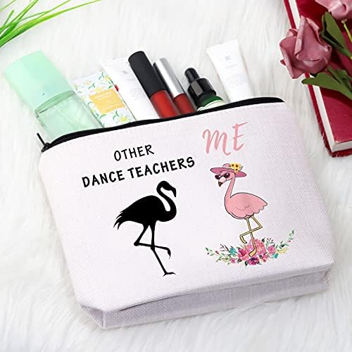 מורה לריקוד מורה למורה למורה להערכת מתנה רקדנית שקית קוסמטיקה תיק איפור תיק מורה למורה