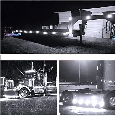 קילו הוביל סמן צד זנב אור מנורת פינוי קרוואן משאית משאית 4 יחידות אורות צד משאית בהירות גבוהה