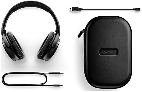 Bose QuiteComfort 35 אוזניות אלחוטיות, ביטול רעש - שחור