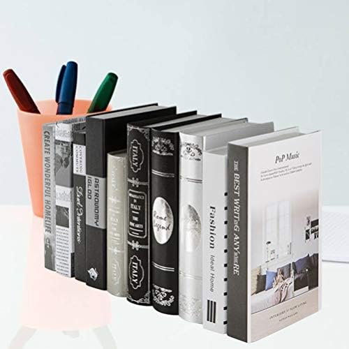 המוטון 2 יחידות שווא ספר דקורטיבי ספרים פו ספרי עיצוב הבית מוערם ספרים עבור מדף ספרים ספריית קפה שולחנות ומדפים