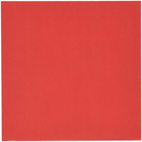 נייר אוריגמי Aitoh 5.875 x5.875 50/pkg, אדום