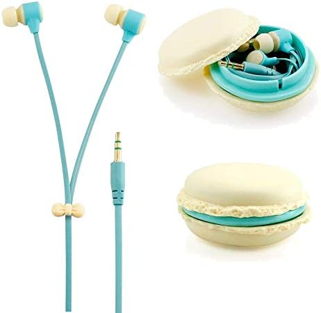 אוזניות אוזניות אוזניות של Sibyl Mango עם מקרון חמוד 3.5 תקע סטריאו