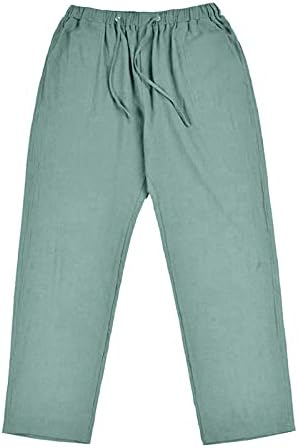 3/4 מכנסיים לנשים בגודל מזדמן בגודל מזדמן פלוס מכנסיים מוצקים כיס כיס אמצמות מכנסי קיץ מכנסיים כותנה