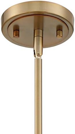 עיצוב יורו של Postini Janae עתיק זהב עתיק ספוטניק תליון קטן נברשת 18 רחב מודרני קריסטל צלול 9