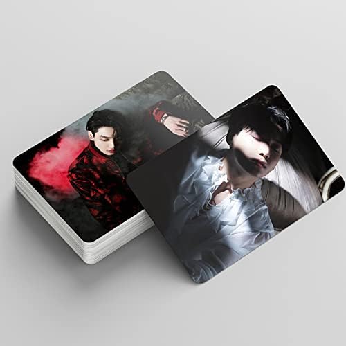 55 יחידות כרטיסי צילום Jungkook Jungkook הפרש זמן כרטיסי צילום kpop jungkook lomo כרטיסי Bangtan Boys מתנה פוטו.