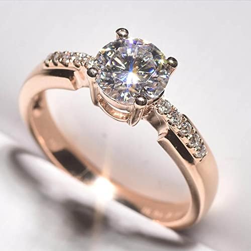 2023 טבעת נוצצת של נשים זירקון זירקון יהלום בהתאמה אישית טבעת אצבע טבעת אצבע
