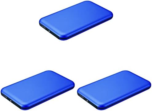 דיסק קשיח 3 יחידות מארז בית דיסק קשיח מקרה שחפת דיסק כחול נייד עבור חיצוני קשיח אחסון צבע בטוח כונן אינץ