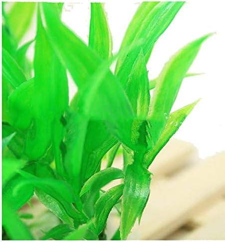 צמחי קישוט אקווריום של Alipher מזל ירוק מזל בצמחי אקווריום במבוק צמח מיכל דגים חי צמחים מימיים