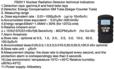 KYCSS-PP מונה גלאי קרינה גרעיני בטא גמא רנטגן בודק דוסימסטר צג גלאי שיש מד נייד DOSIMESTER