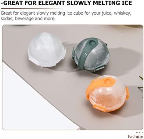 Topbathy 12 pcs תבניות קרח ויסקי כדור לשימוש חוזר תבניות קרח עובש כדורי קרח ויסקי תבניות כדורי קרח תבניות