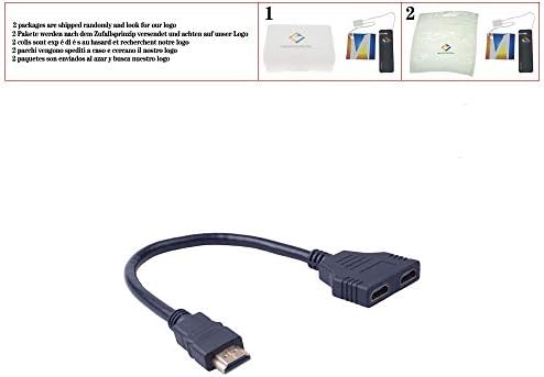 1080p 2 יציאה HDMI מפצל 1 ב -2 HDMI זכר ל- HDMI מתאם מתאם נשי ממיר וידאו מתג HDMI למחשב, ≤0.5M