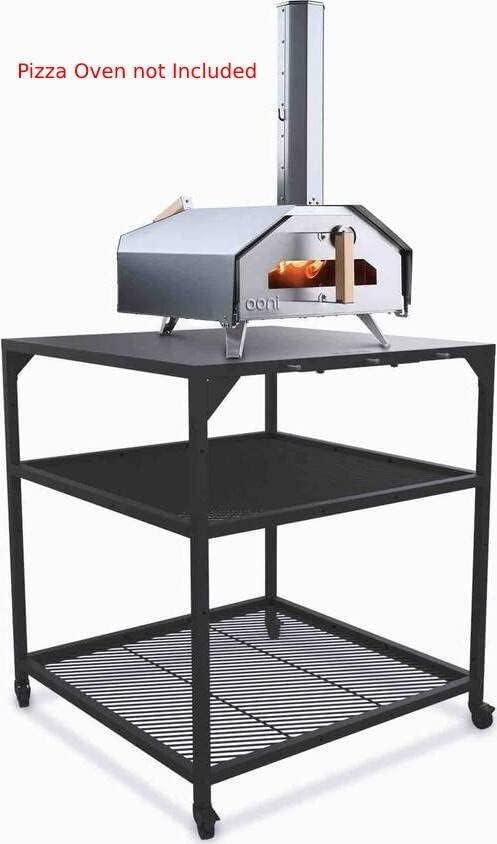 שולחן מודולרי אוני אביזרי תנור פיצה גדולים - שולחן תנור פיצה - שולחן תנור פיצה שולחן מודולרי