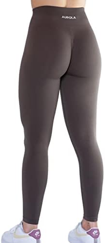 חותלות אימון של אורולה לנשים חלקות חלקות טייץ 'בקרת בטן כושר כושר כושר נערת ספורט מכנסי יוגה פעילים